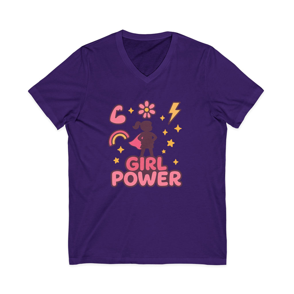 Girl Power V-Neck Tee