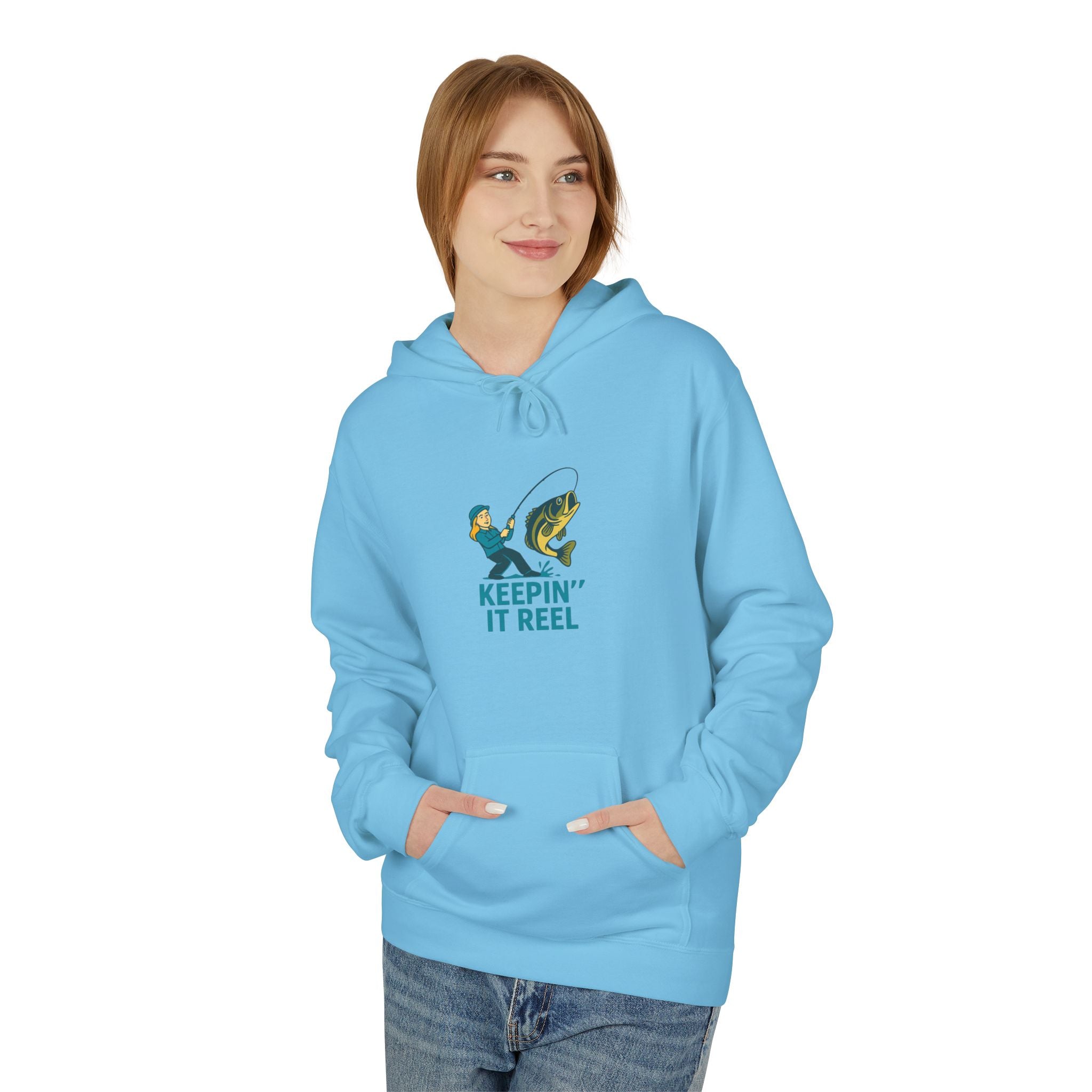 Fishing Enthusiast Hoodie - Keeping It Reel