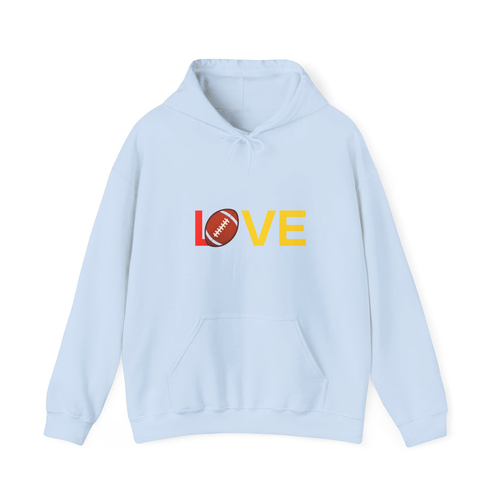 Football Love Hoodie - Heavy Blend