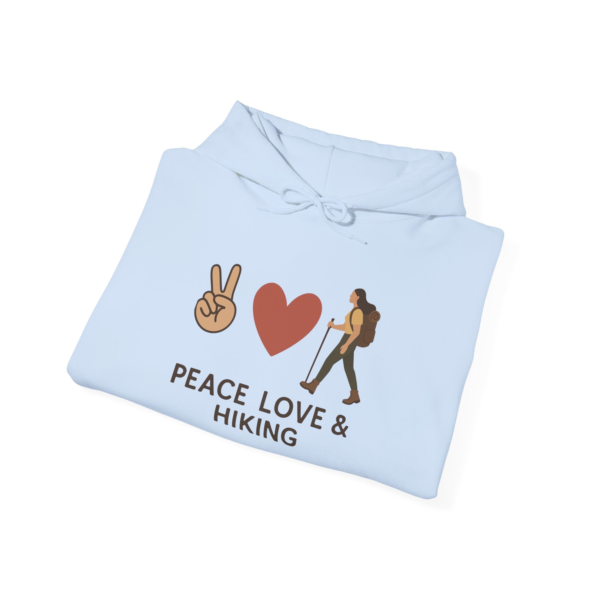 Peace, Love & Hiking Hoodie