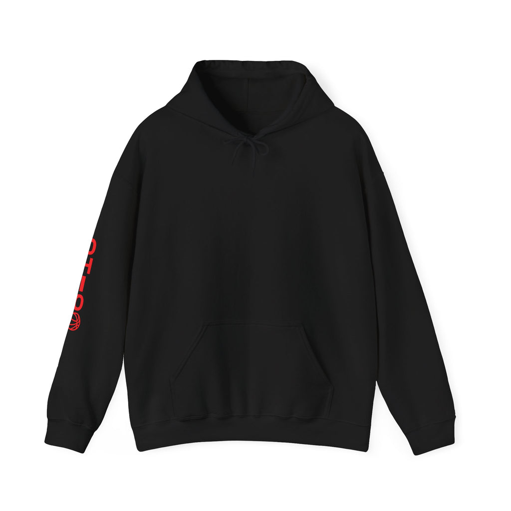 Ohio 1803 Basketball Logo Hoodie — State Pride Sports Pullover