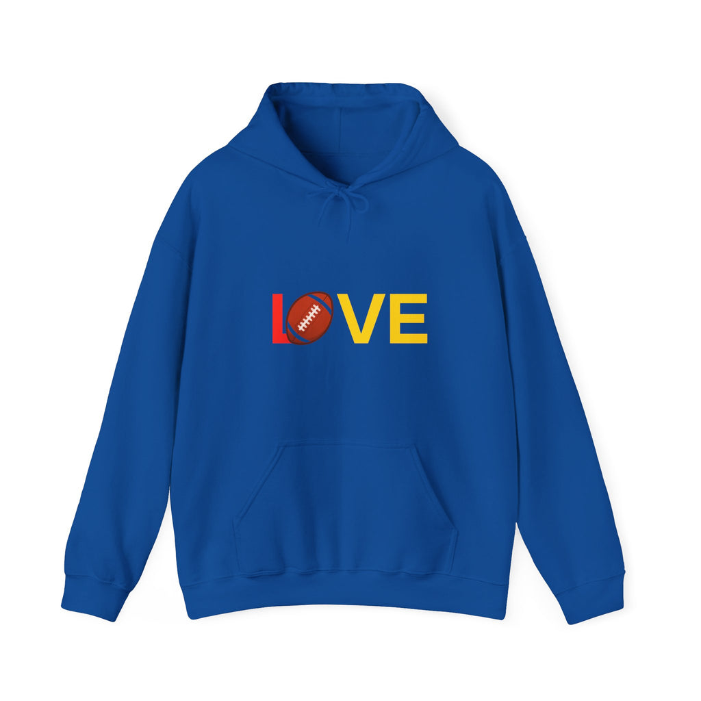 Football Love Hoodie - Heavy Blend