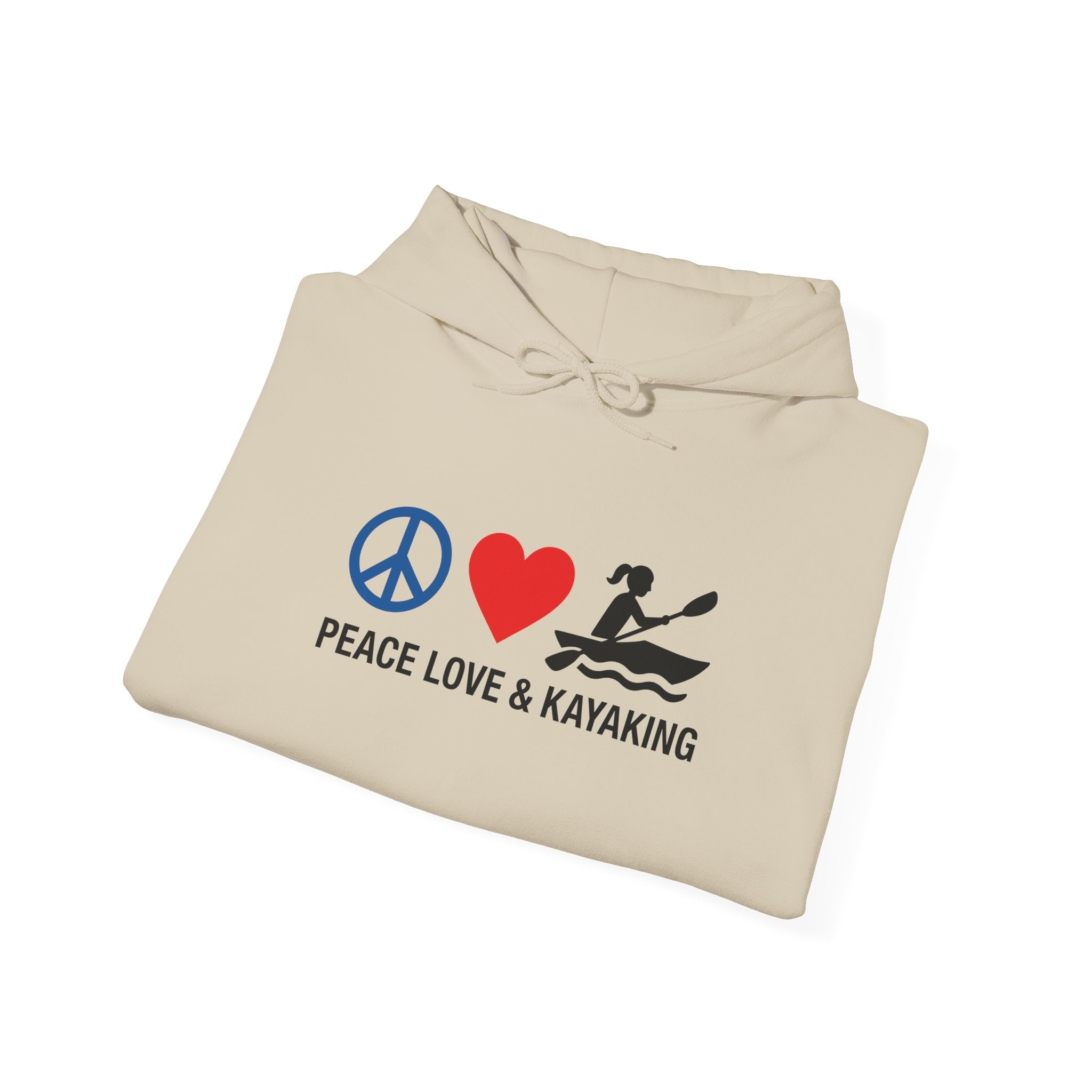 Peace Love & Kayaking Hoodie