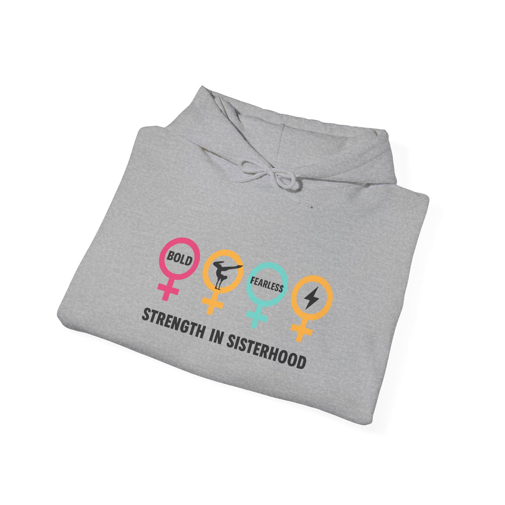 Sisterhood Strength Hoodie - Bold & Empowering