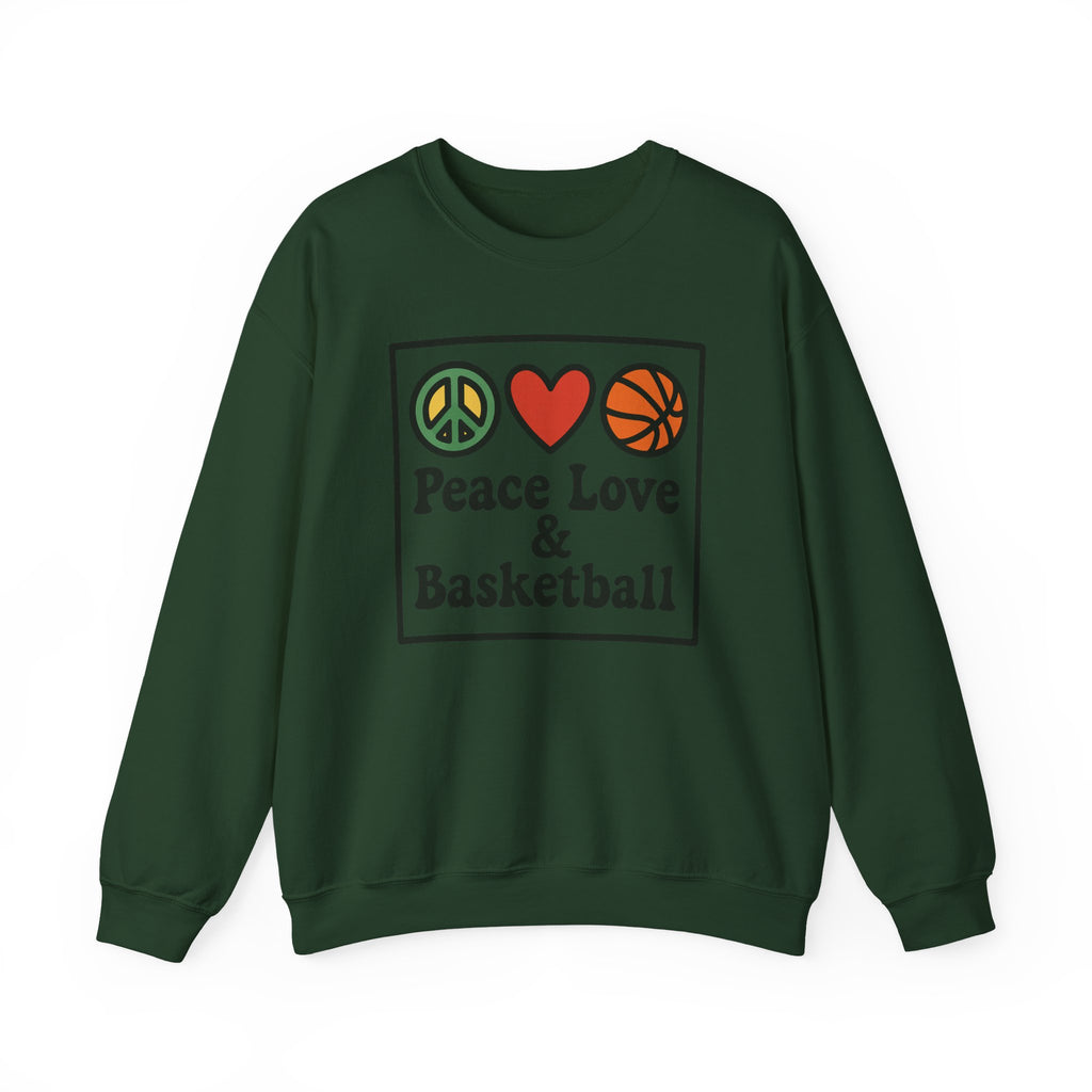 Peace Love & Basketball Sweatshirt