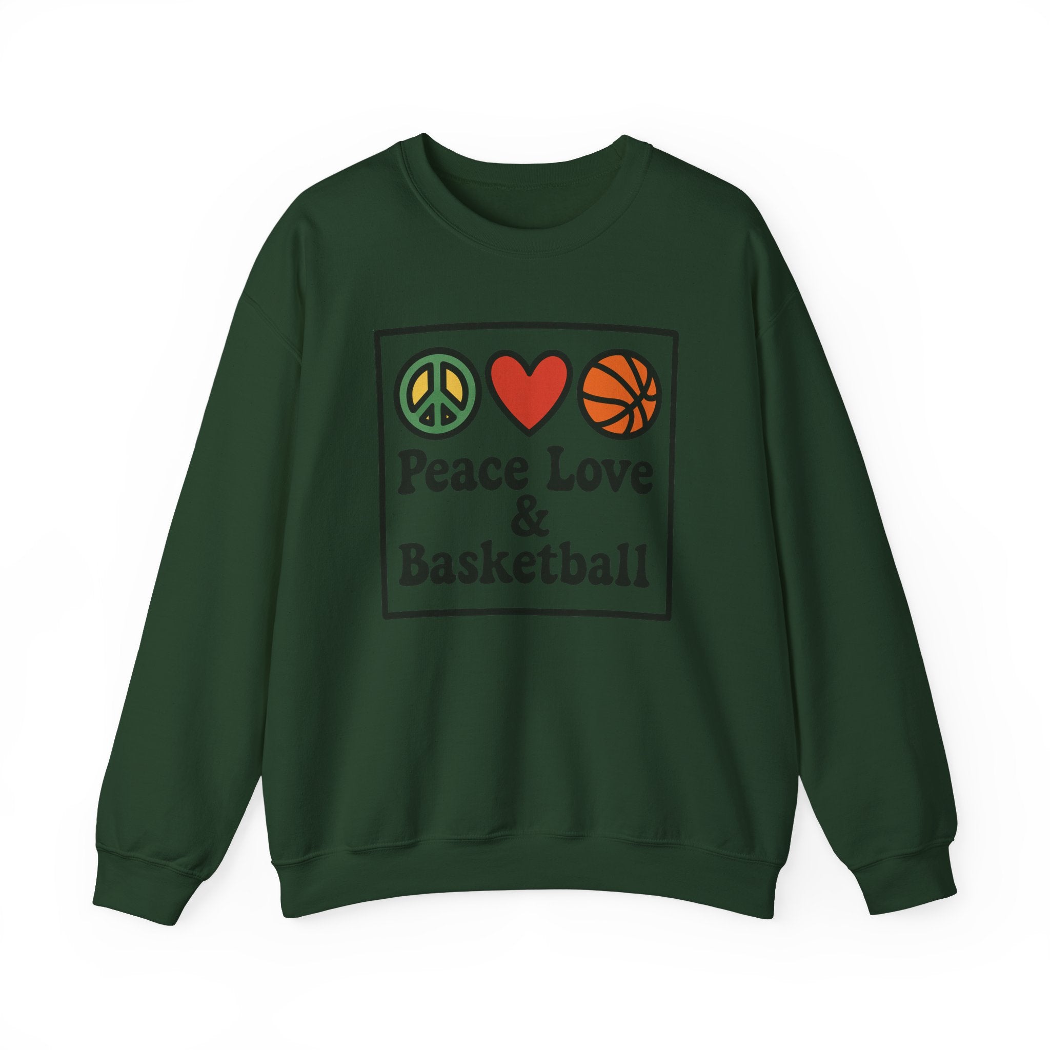 Peace Love & Basketball Sweatshirt