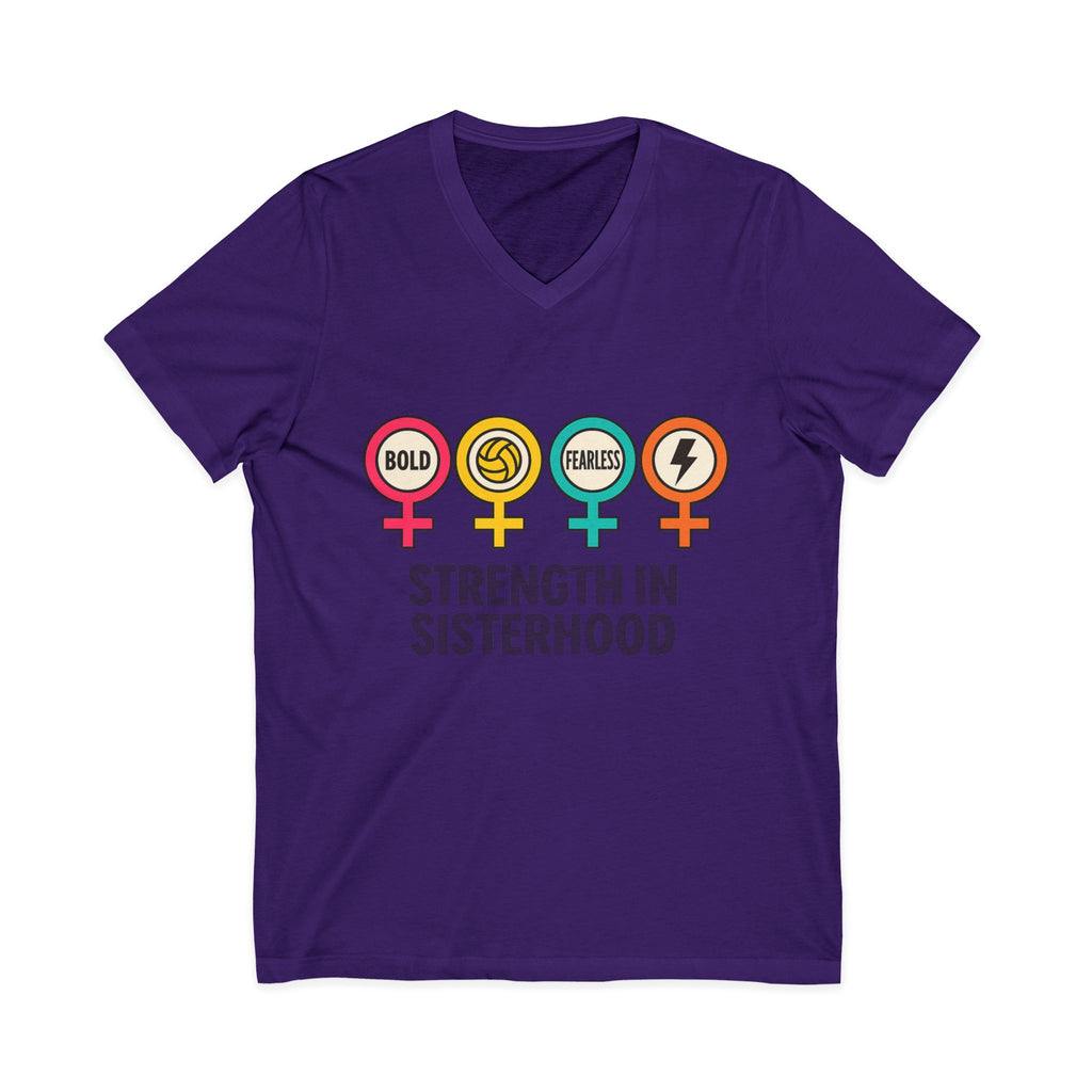 Strength in Sisterhood V-Neck Tee