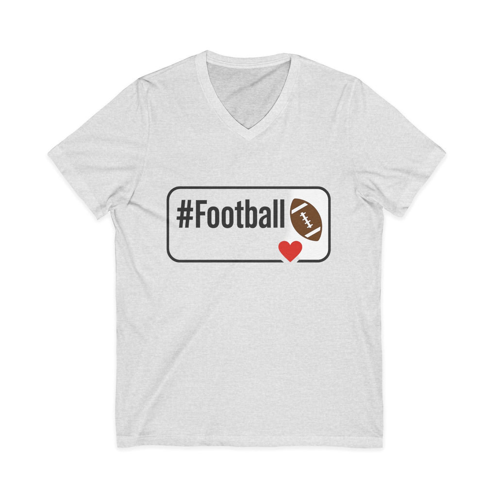 Football Love V-Neck Tee