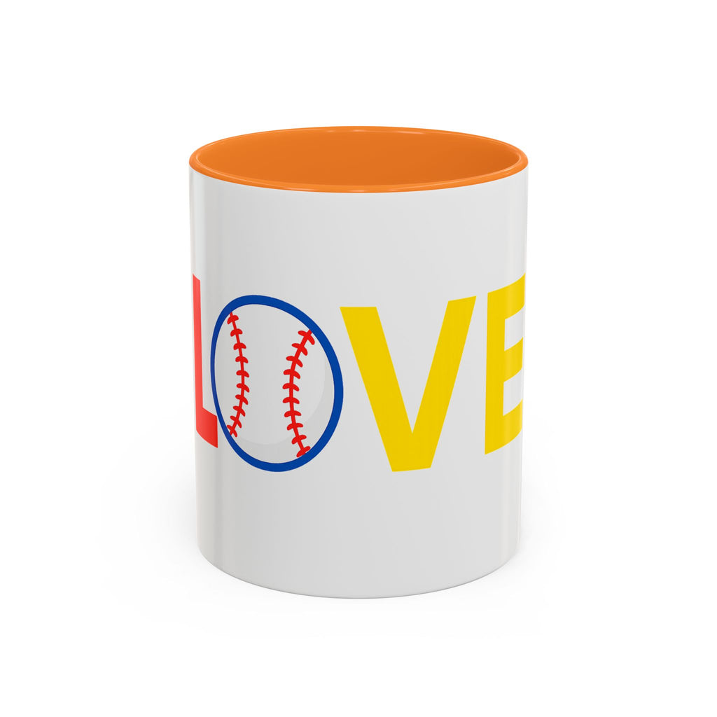 Baseball Love Mug - Colorful 11oz & 15oz Drinkware