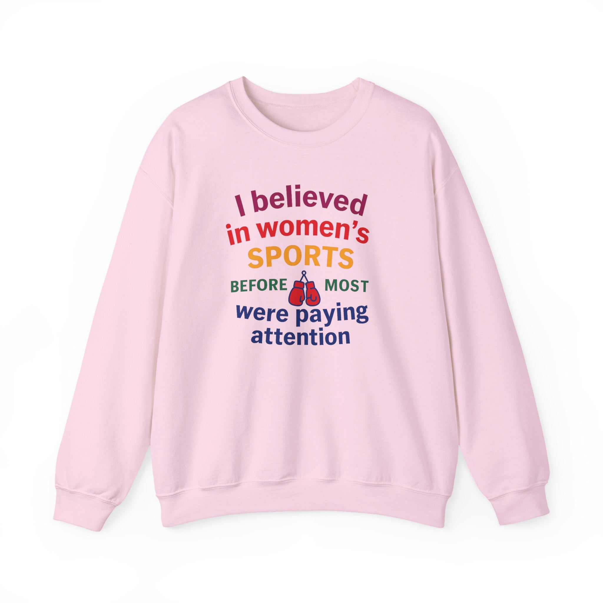 Sporty Statement Crewneck Sweatshirt, Women's Sports