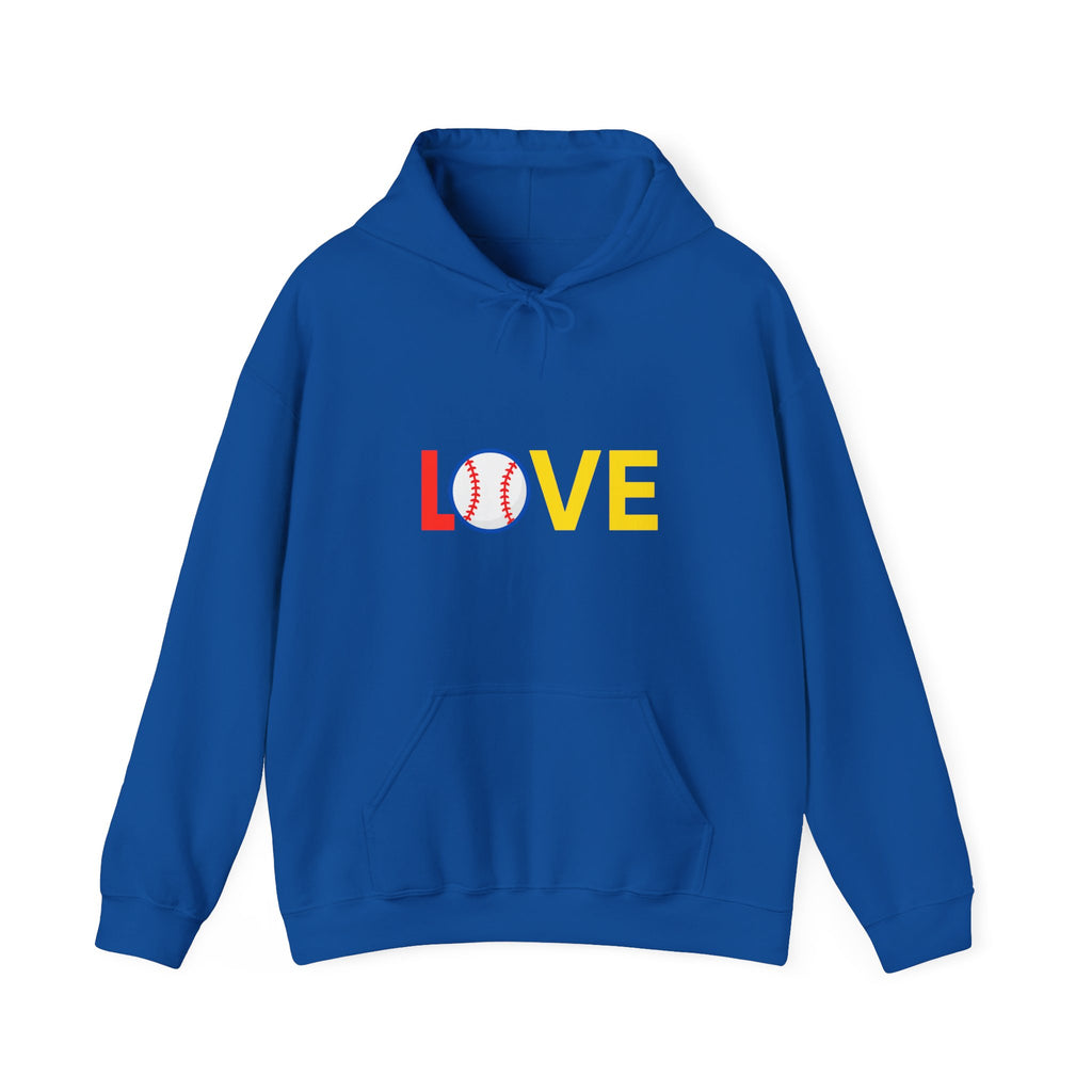 Baseball Love Hooded Sweatshirt