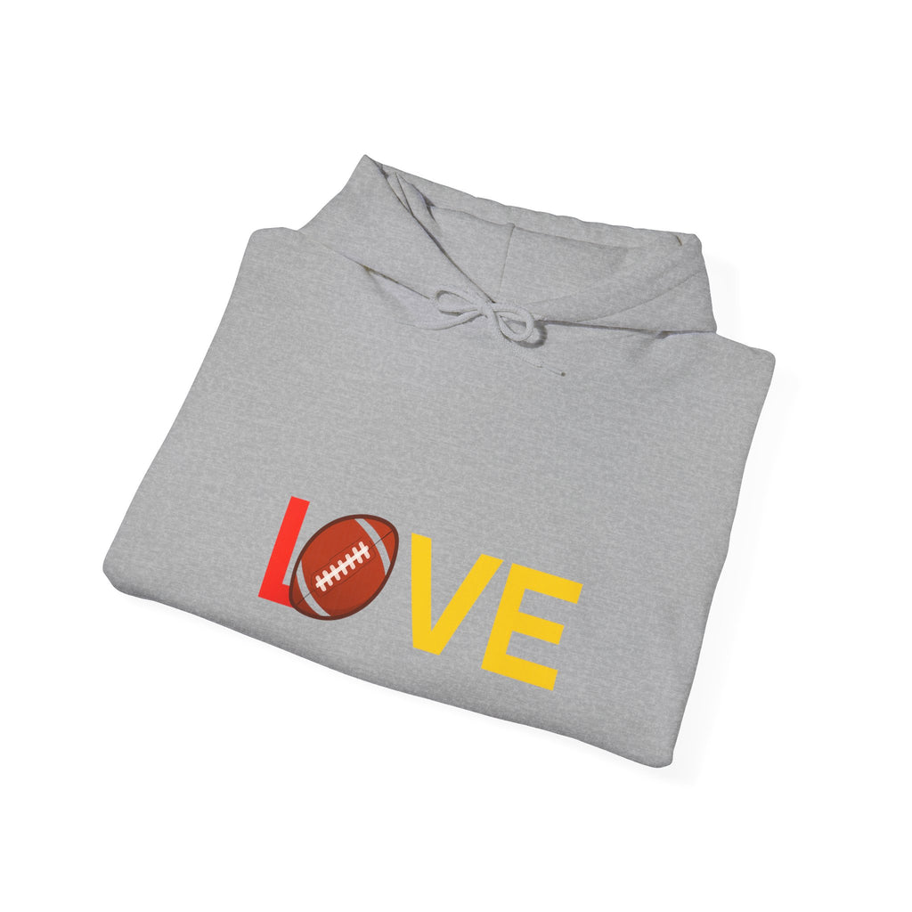 Football Love Hoodie - Heavy Blend