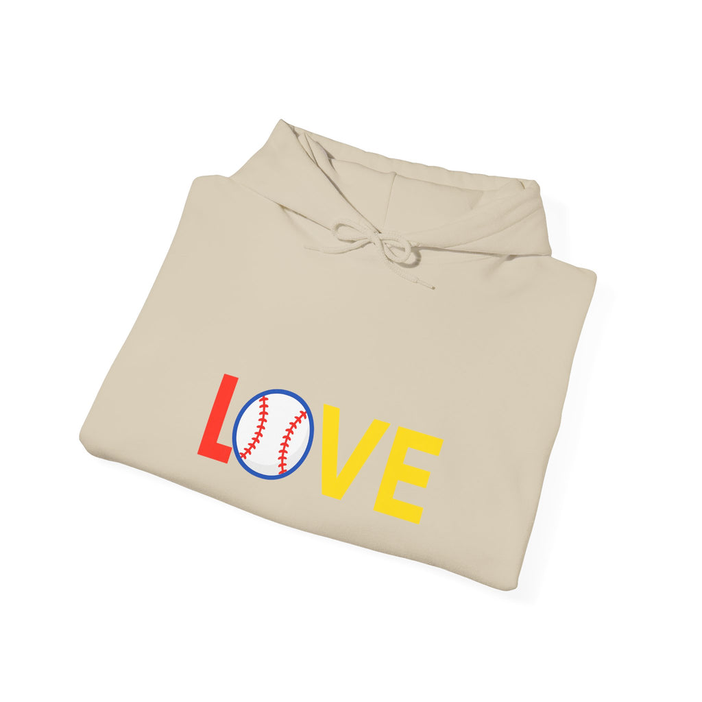 Baseball Love Hooded Sweatshirt