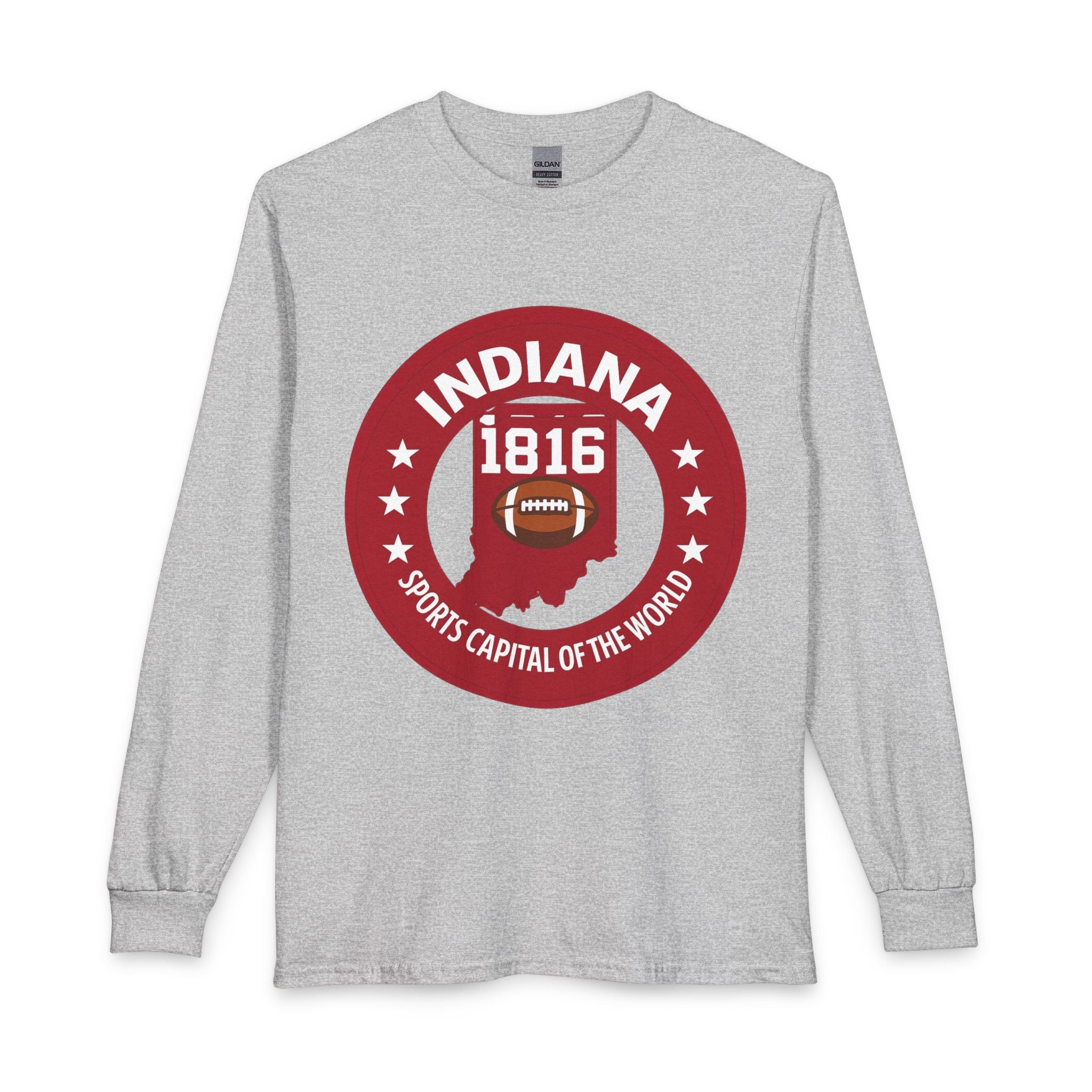 Indiana 1816 Sports Capital Long Sleeve Shirt