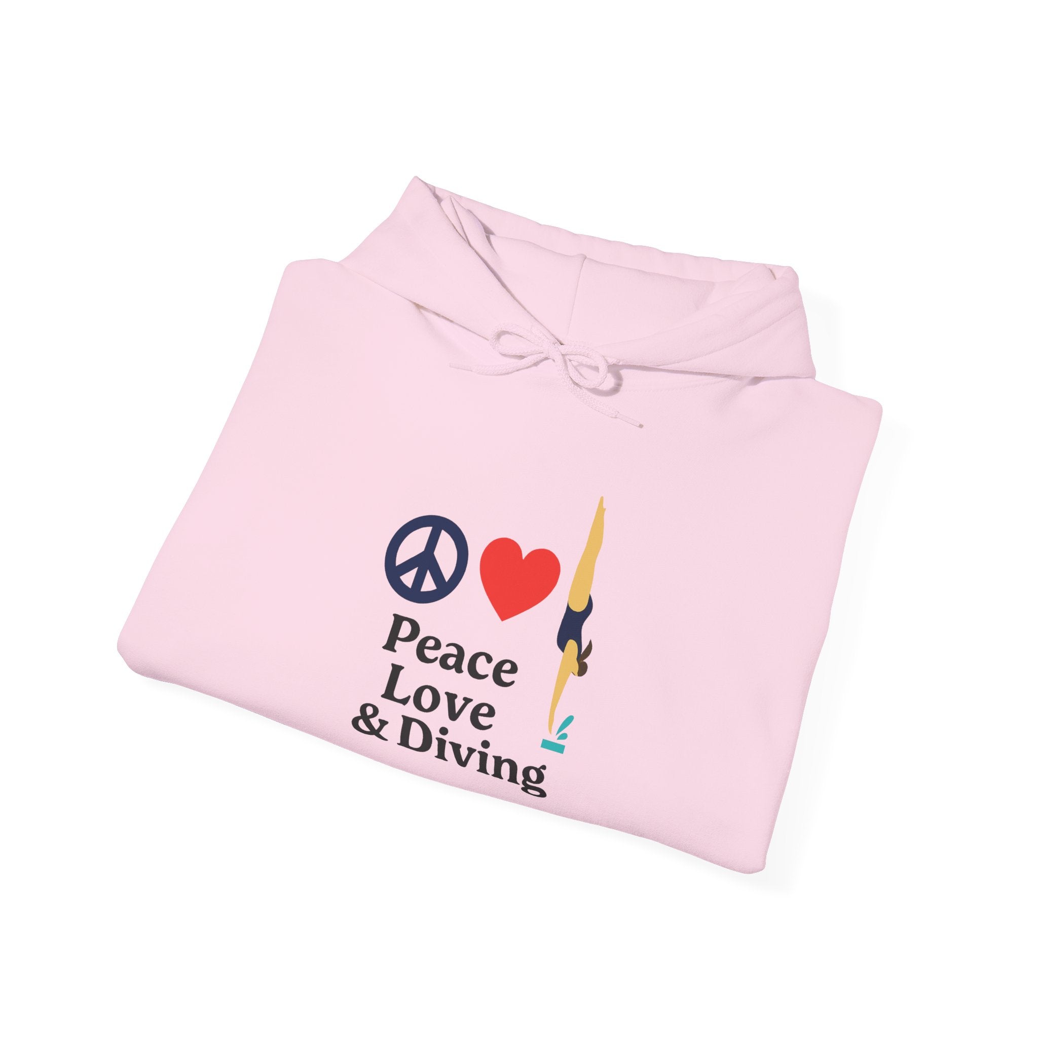 Peace Love & Diving Hoodie