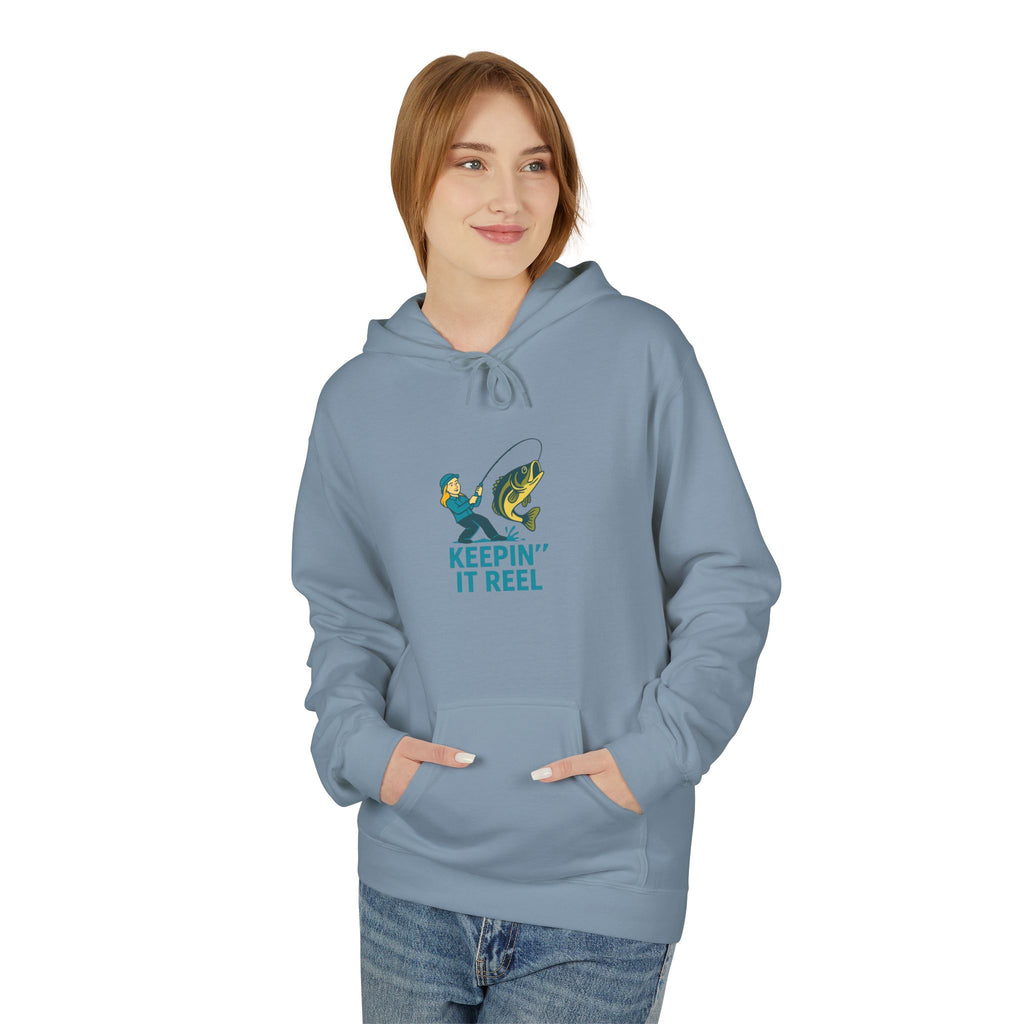 Fishing Enthusiast Hoodie - Keeping It Reel
