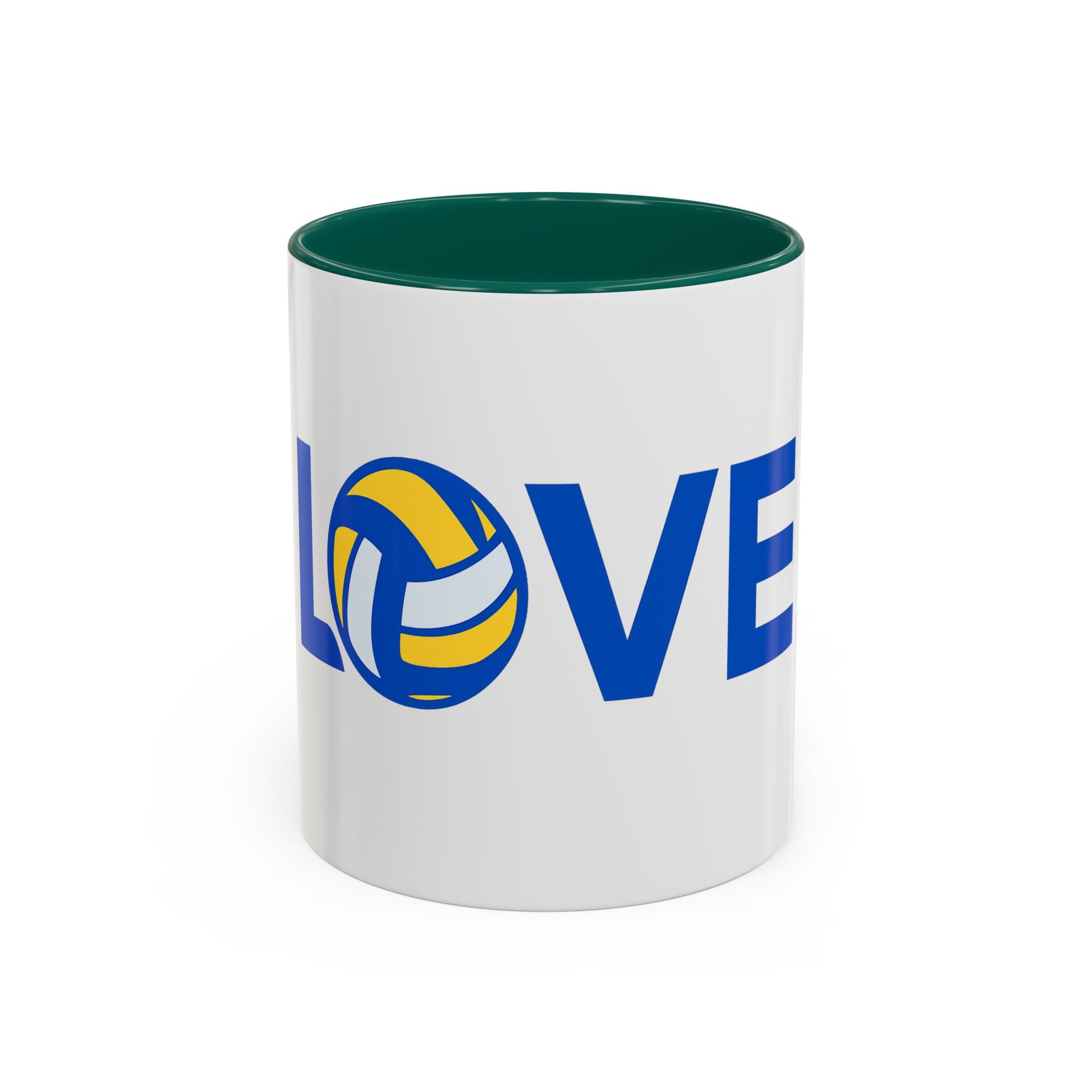 Volleyball Love Mug - 11oz & 15oz Colorful Coffee Cup