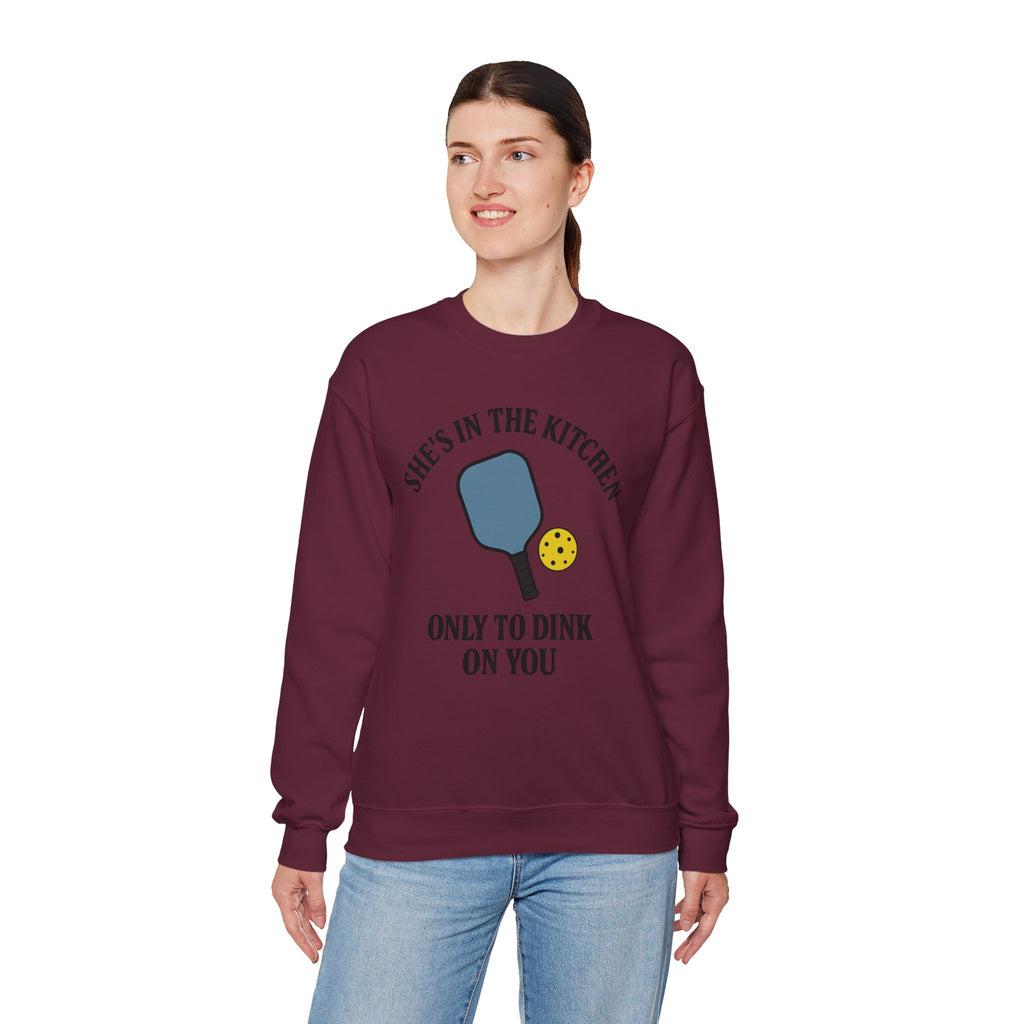 She's In The Kitchen Sweatshirt, Unisex Crewneck