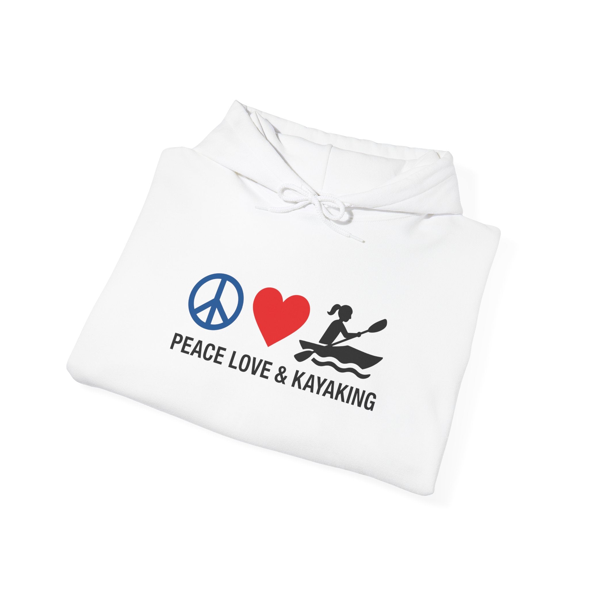 Peace Love & Kayaking Hoodie