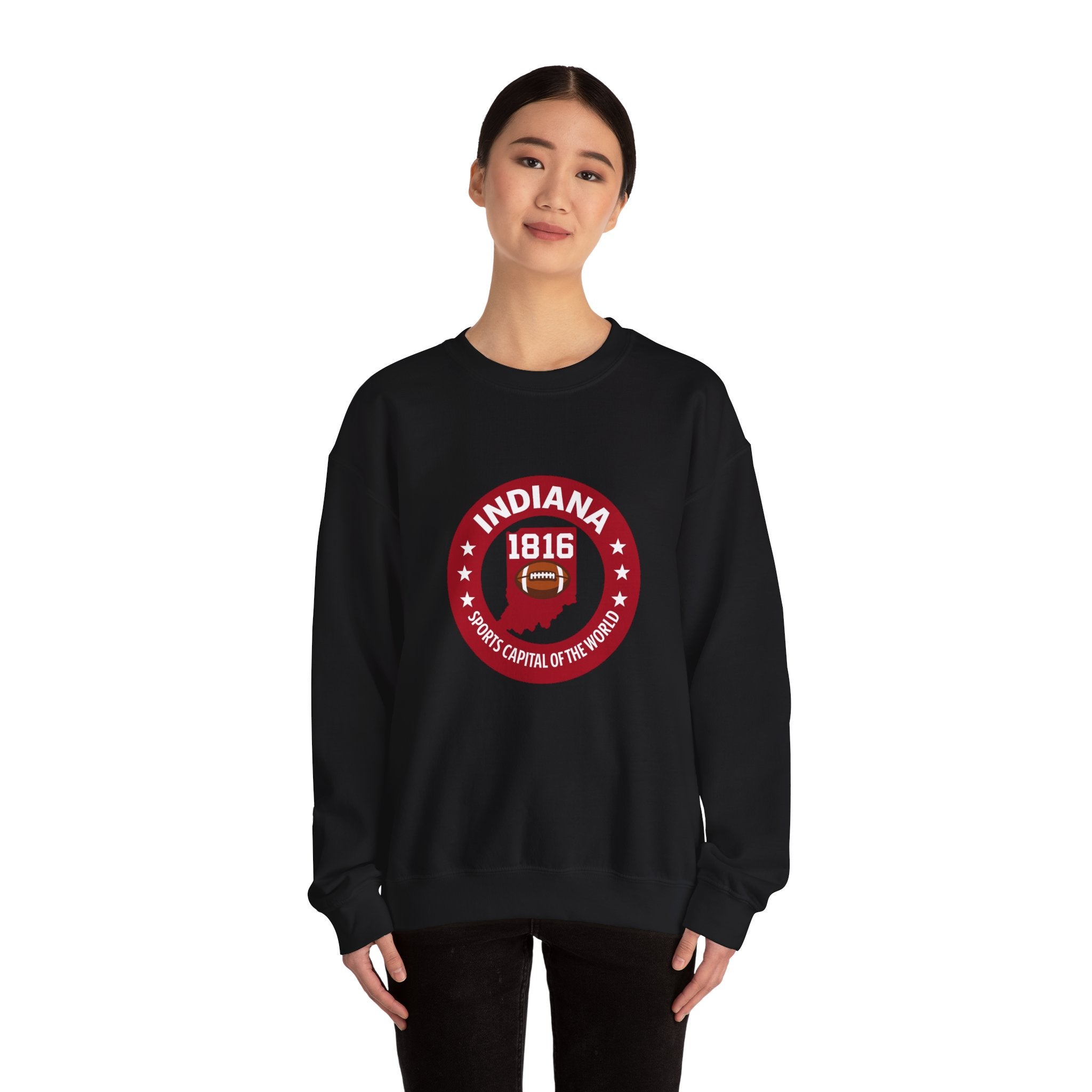Indiana 1816 Sports Capital Crewneck Sweatshirt