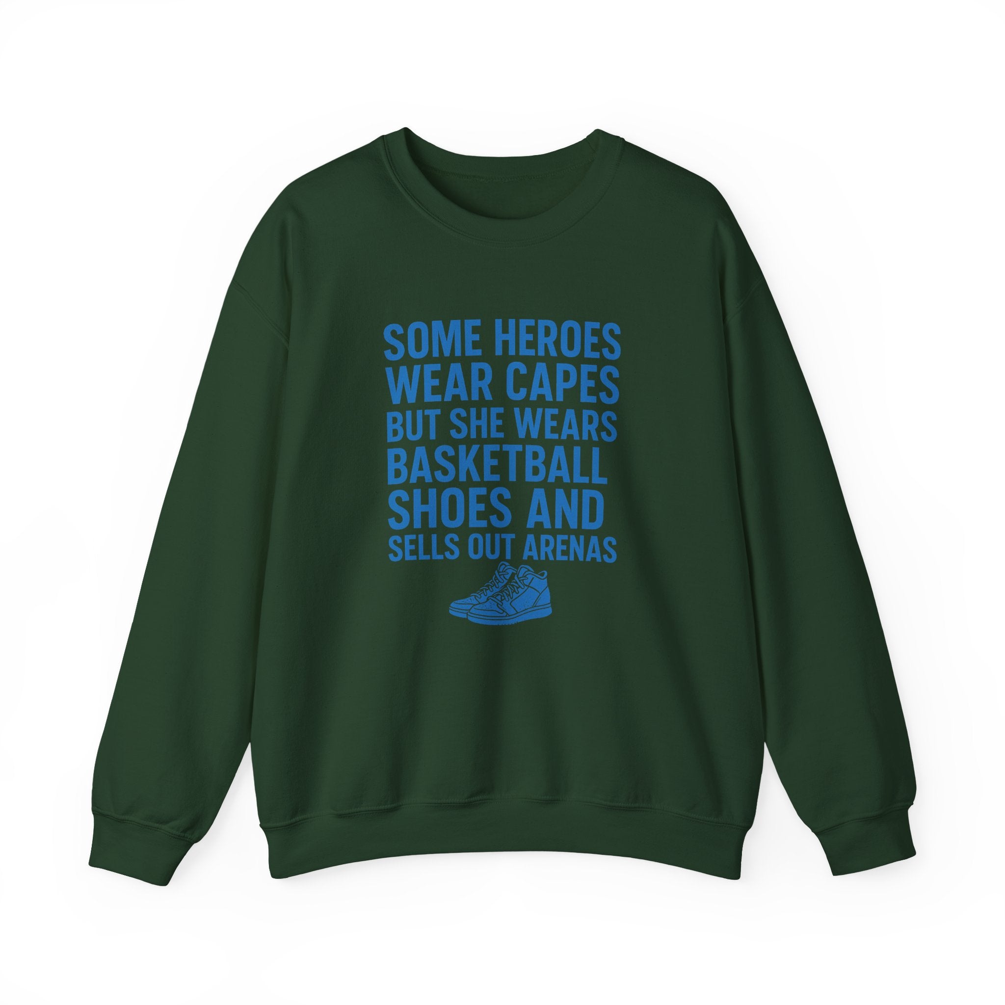 Basketball Hero Sweatshirt | Unisex Heavy Blend Crewneck