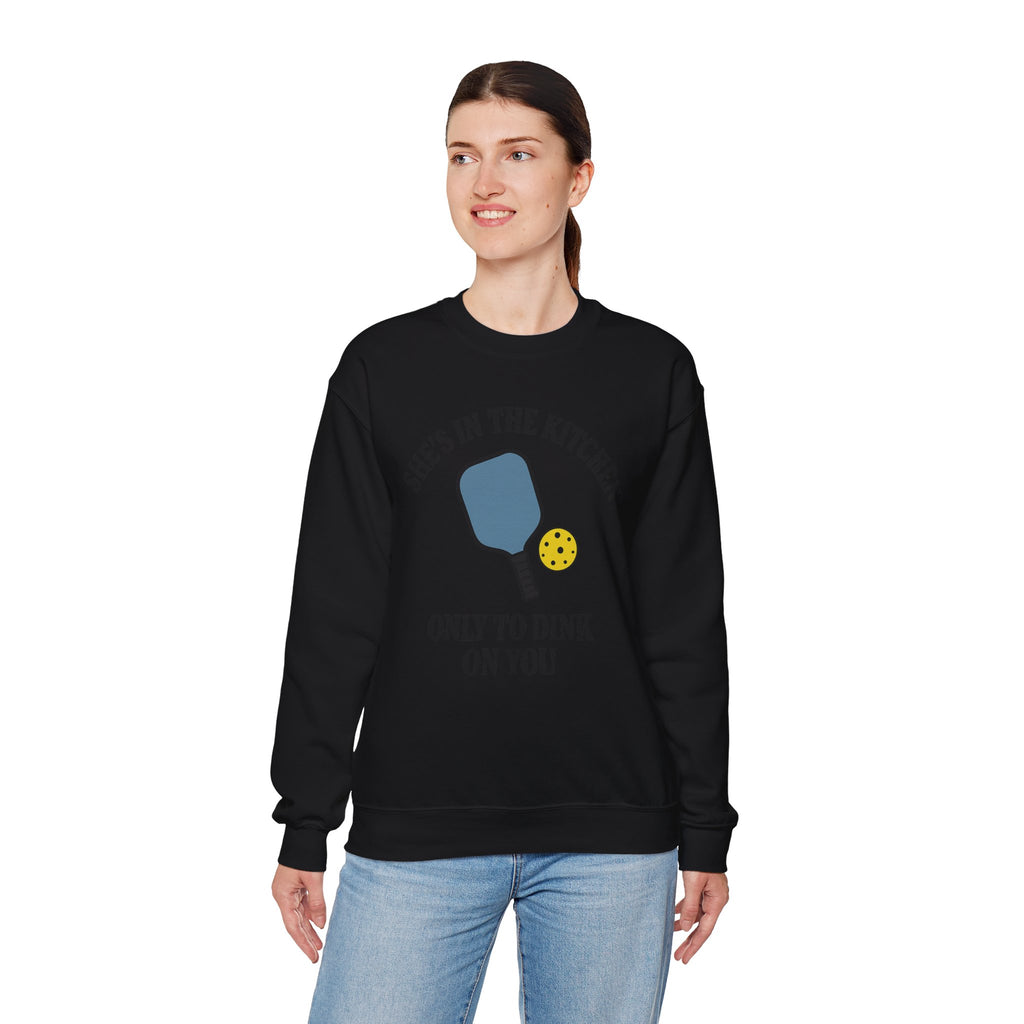 She's In The Kitchen Sweatshirt, Unisex Crewneck
