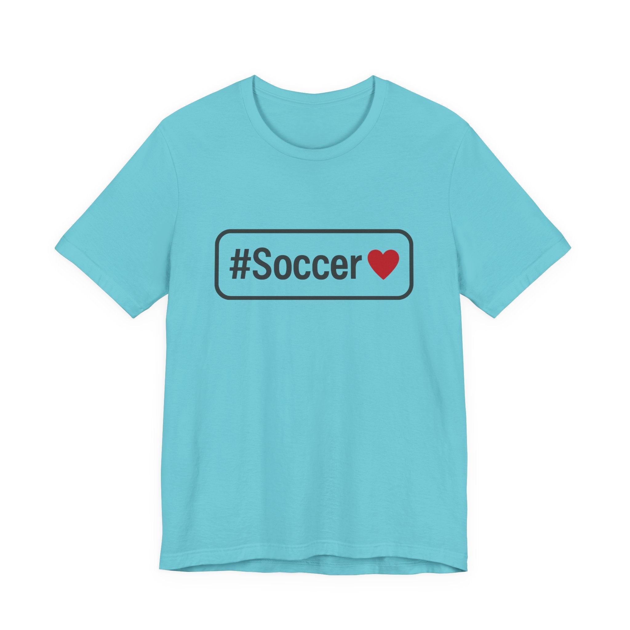 #Soccer Love Unisex Tee – Perfect for Fans