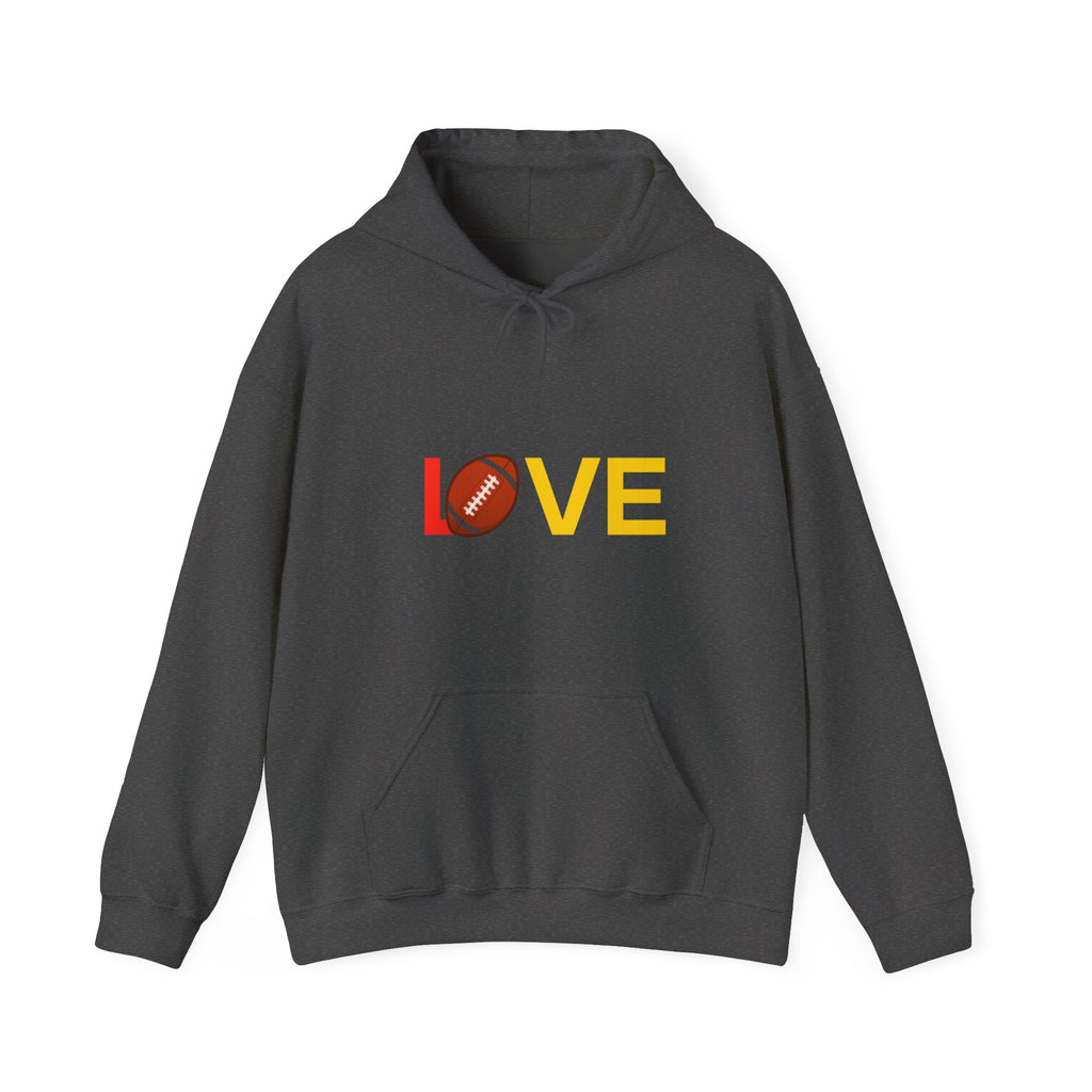 Football Love Hoodie - Heavy Blend