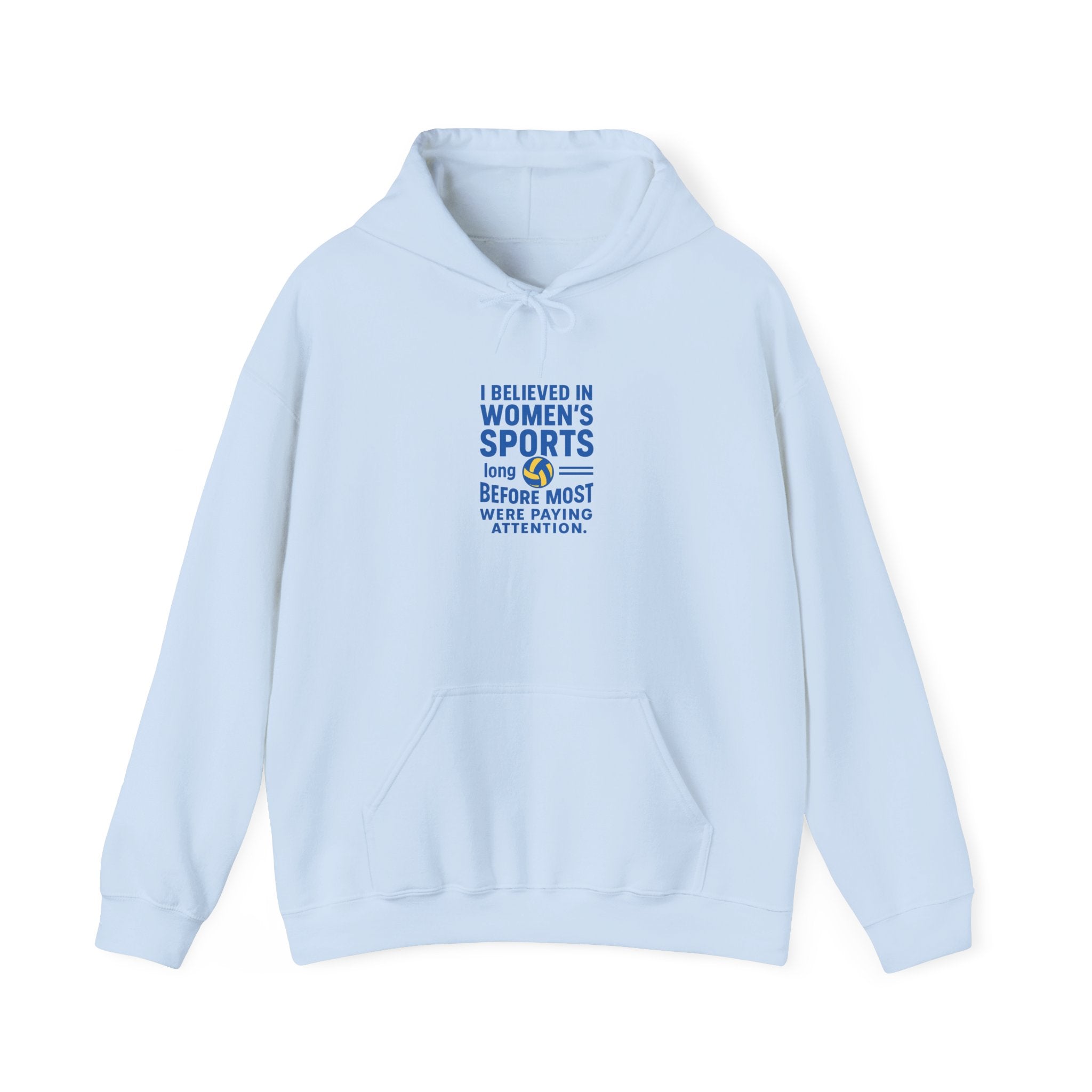 Women's Sports Advocacy Hoodie