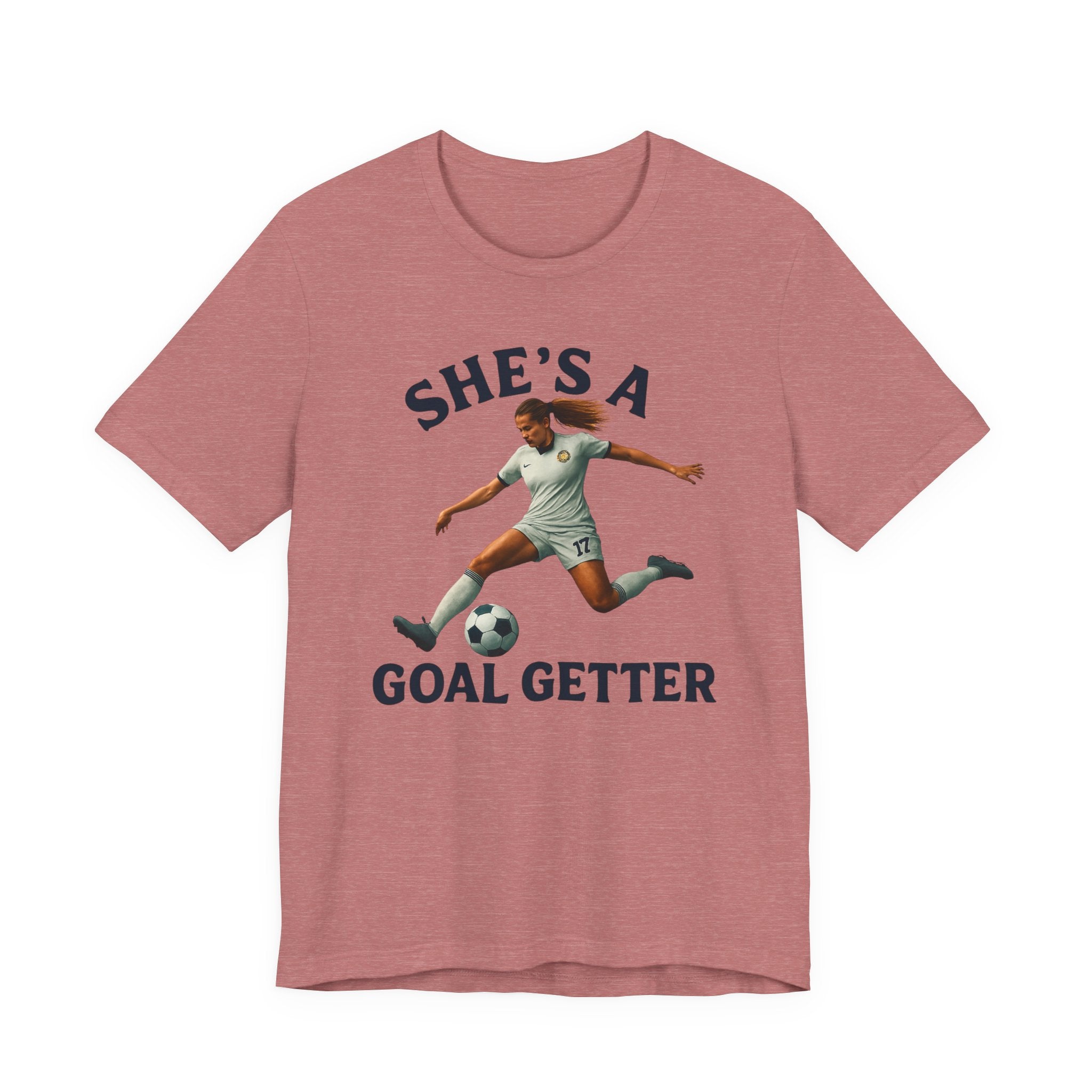 Goal Getter Unisex Jersey Tee | Soccer Shirt for Sports Lovers
