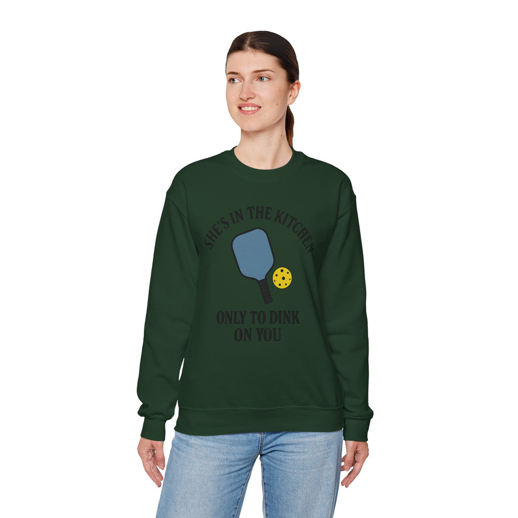 She's In The Kitchen Sweatshirt, Unisex Crewneck