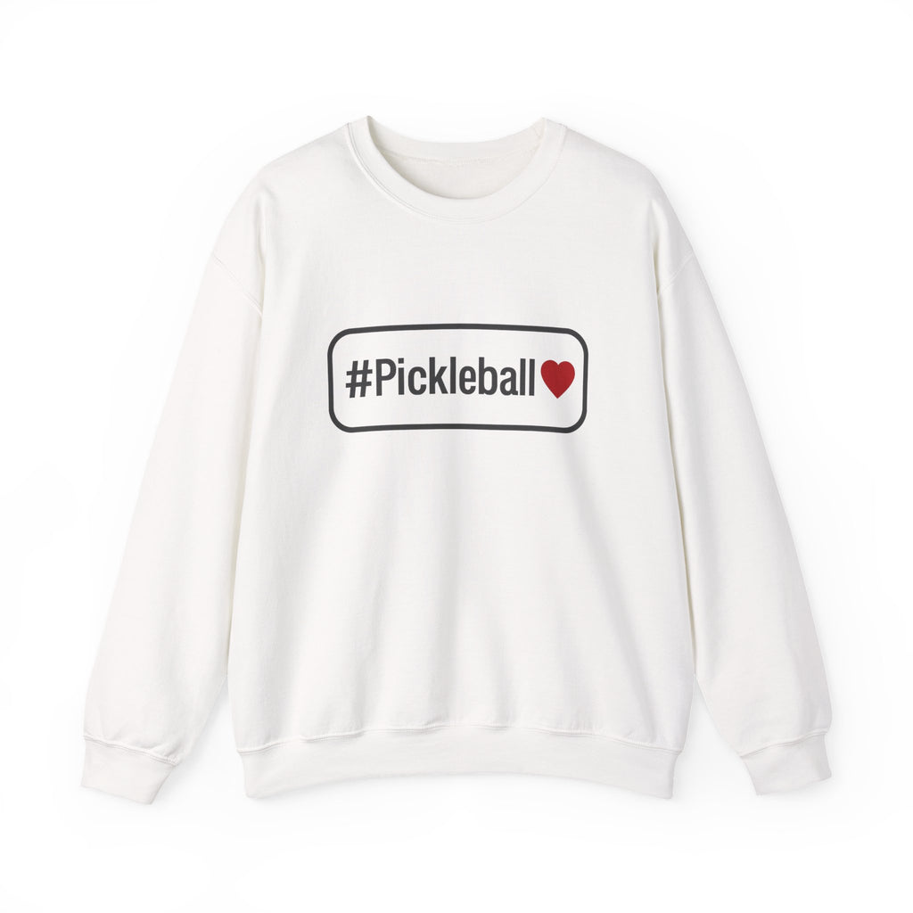 Pickleball Heart Crewneck Sweatshirt