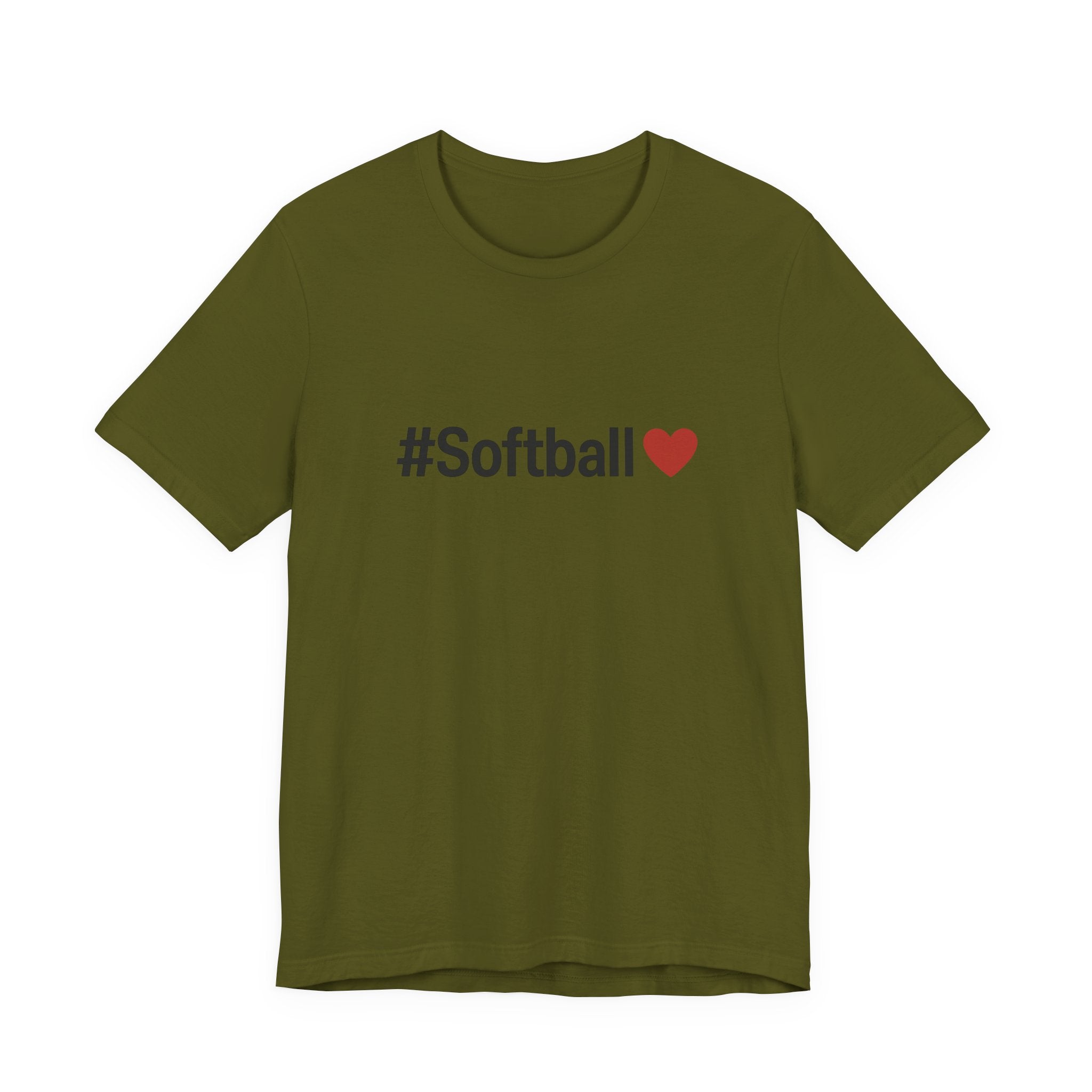 Softball Love Tee - Unisex Jersey Short Sleeve Shirt